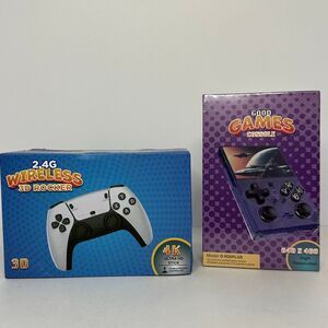 Handheld Games Set of 2 | Wireless 3D Rocker | Good Games Console